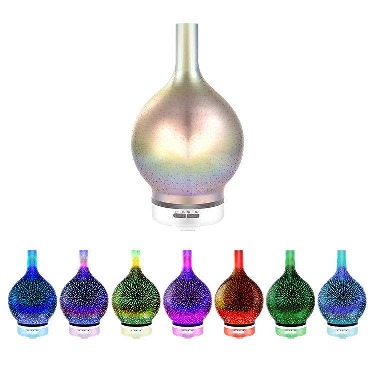 Vortex LED Colour Changing Essential Oil Diffuser & Humidifier