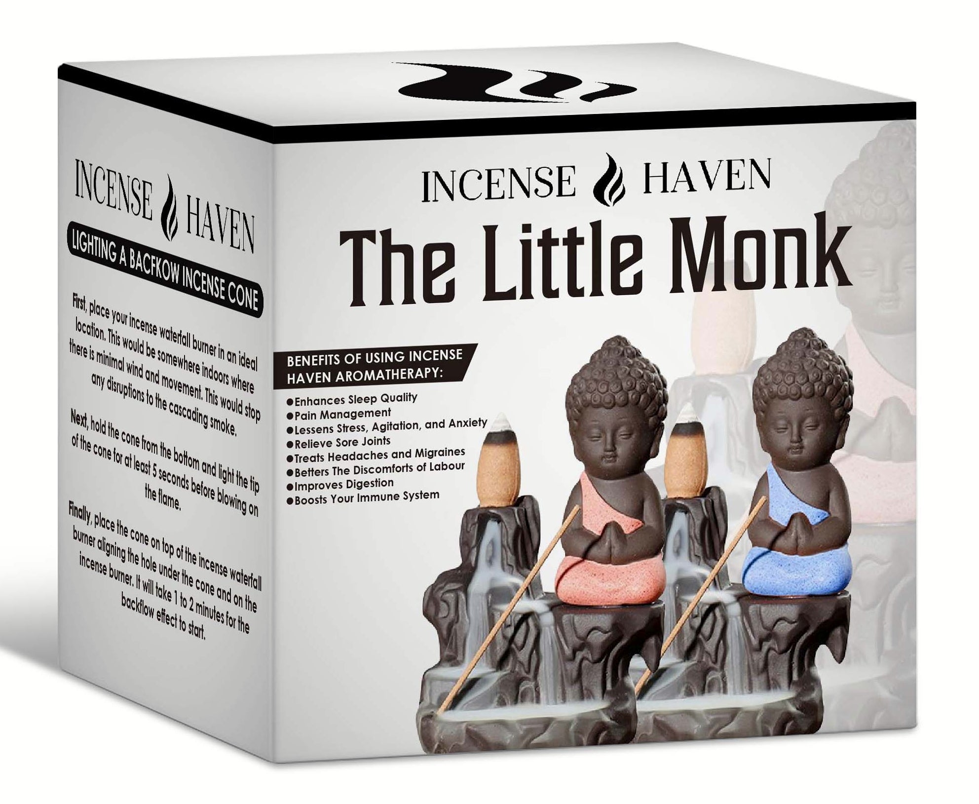 The Little Monk + 100 Premium Cones